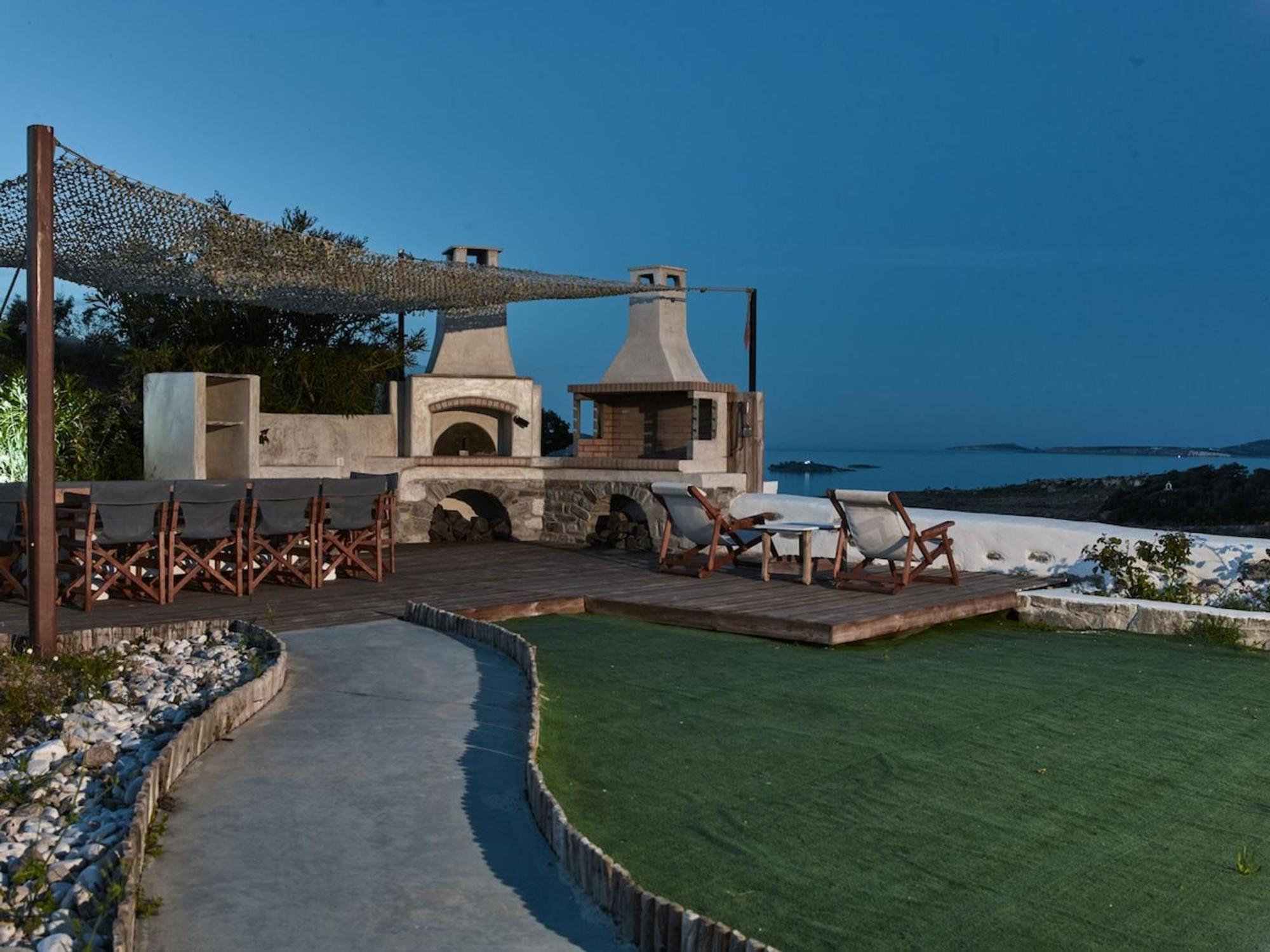 Maria Seaview Villa Near Naousa Exterior photo